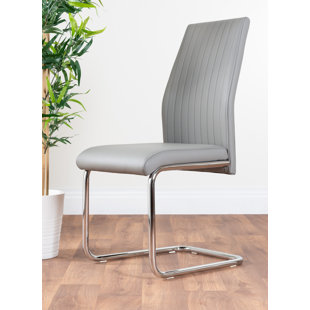 Chrome dining chair online legs